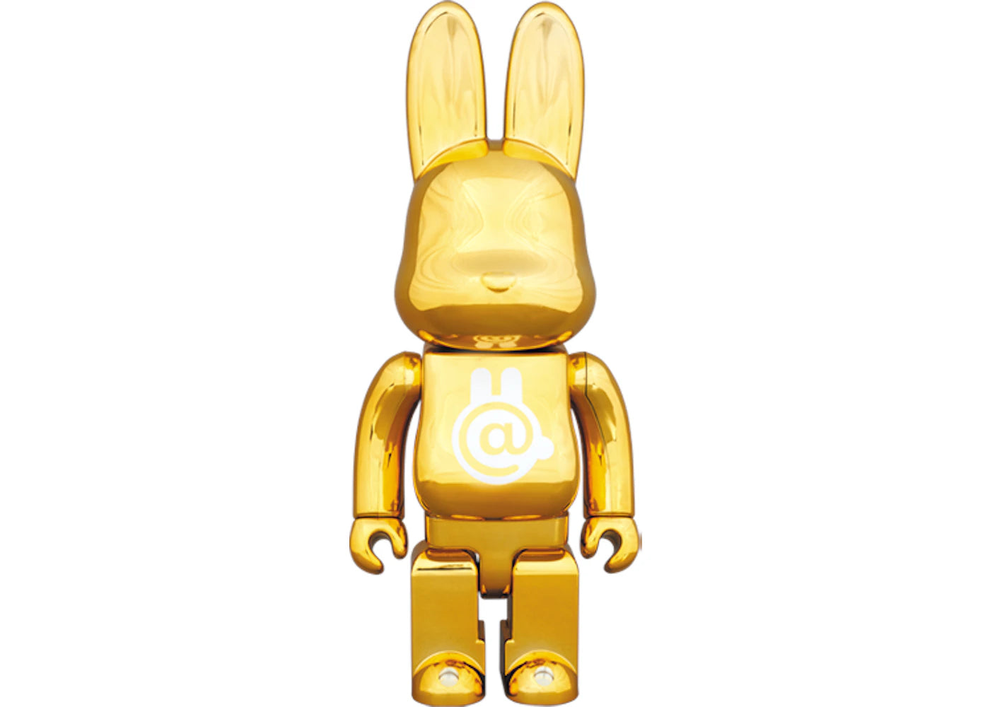 Bearbrick Rabbrick CHROME 400% GOLD