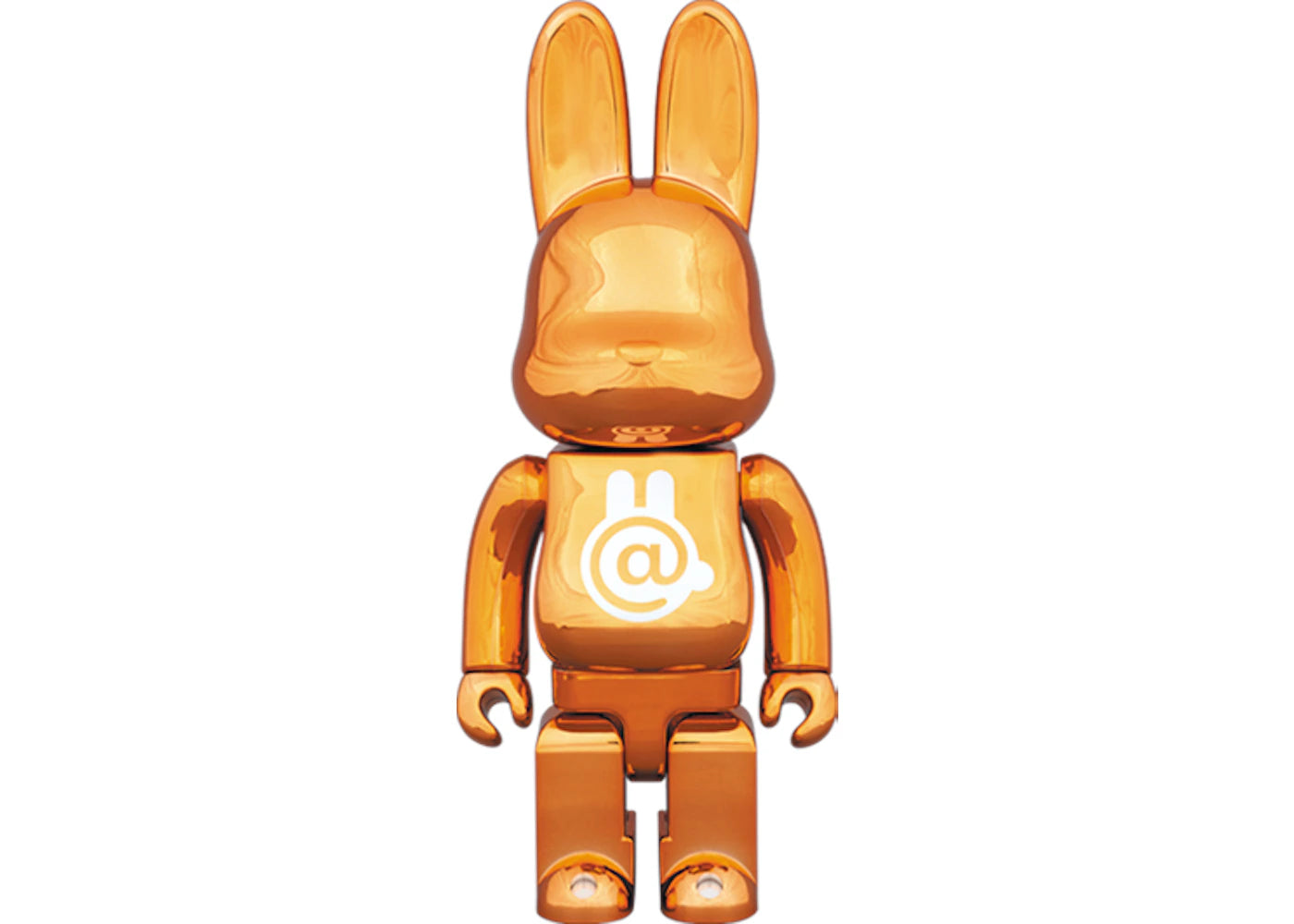 Bearbrick Rabbrick CHROME 400% ORANGE