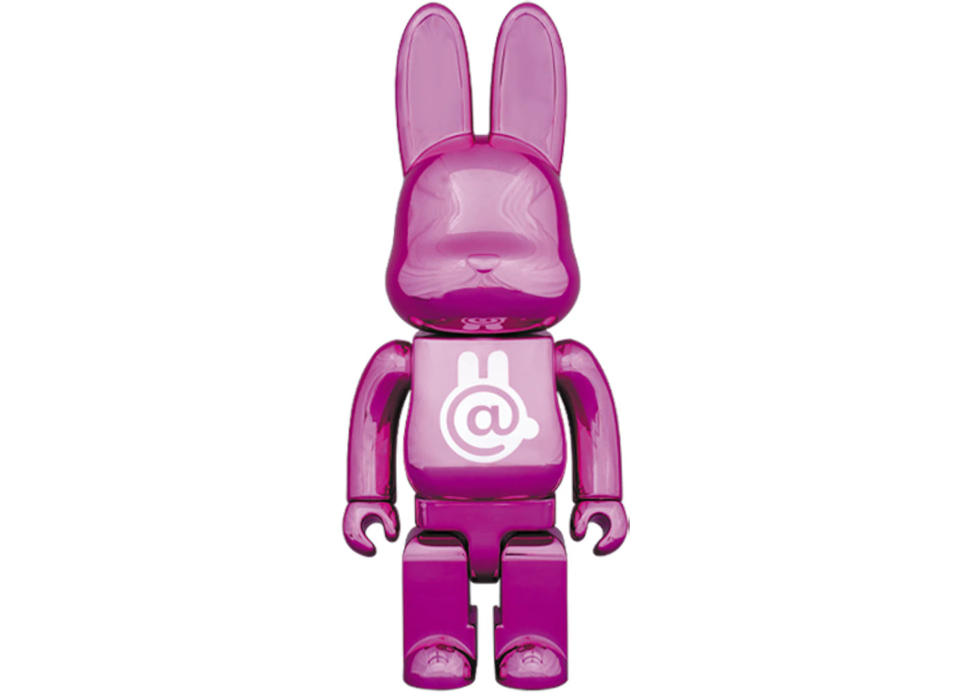 Bearbrick Rabbrick CHROME 400% PINK