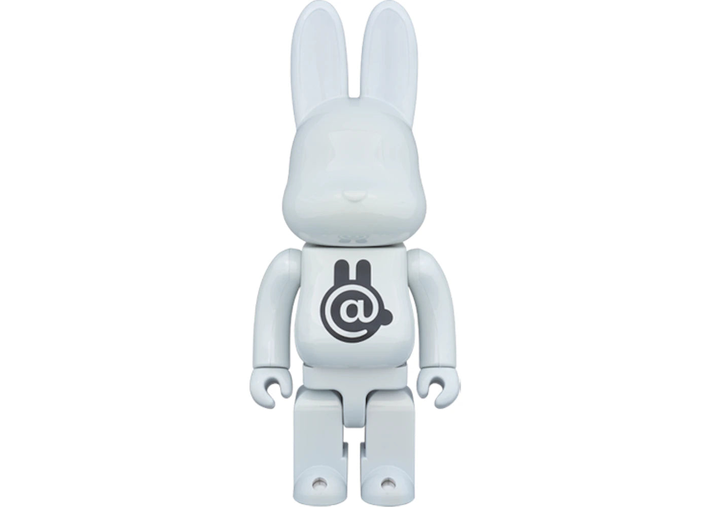 Bearbrick Rabbrick CHROME 400% WHITE