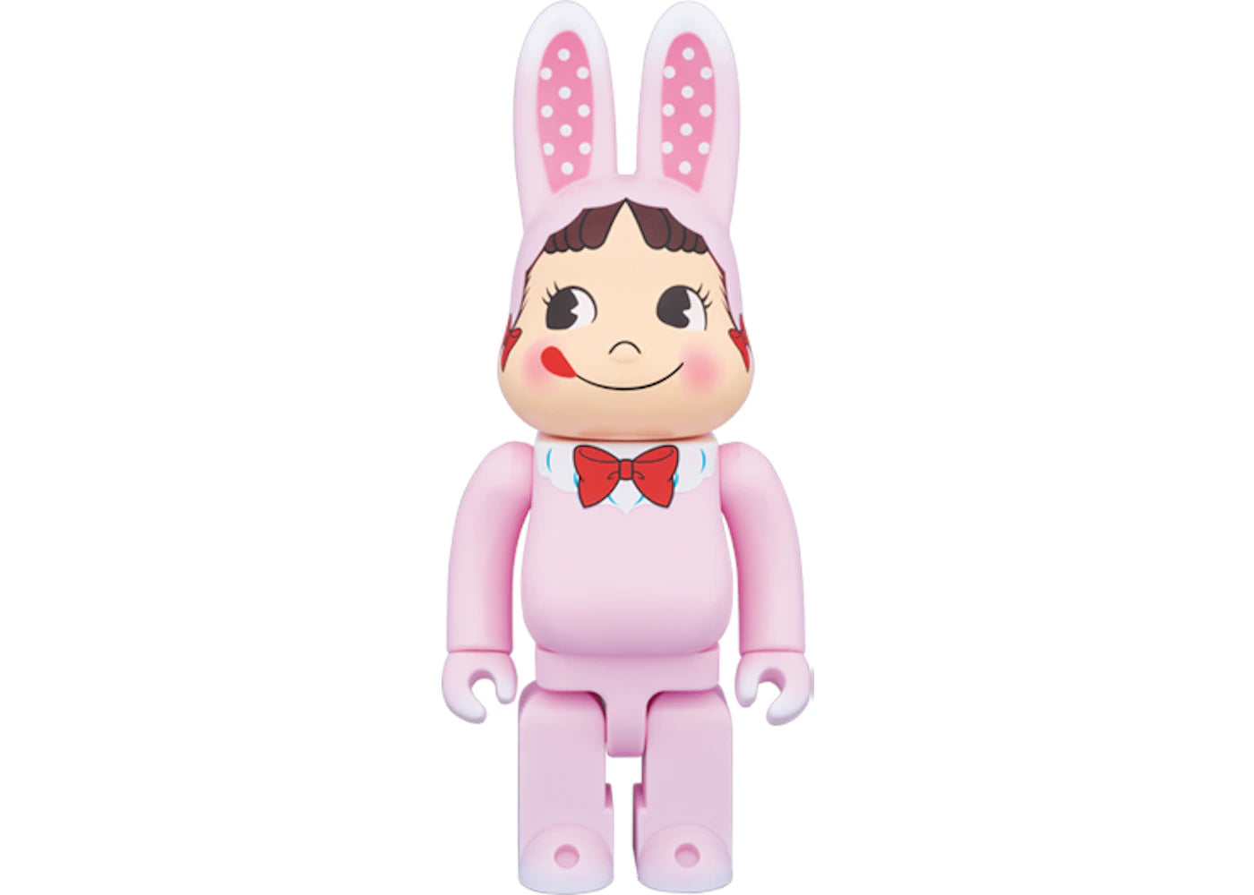 Bearbrick Rabbrick Costume Peko-Chan 400% Pink