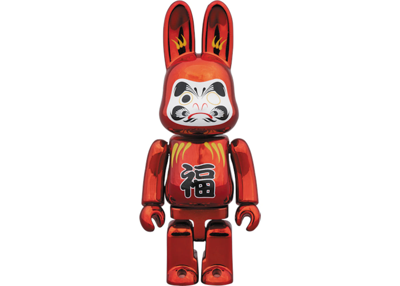 Bearbrick Rabbrick Tatsumi 100% Red Plated