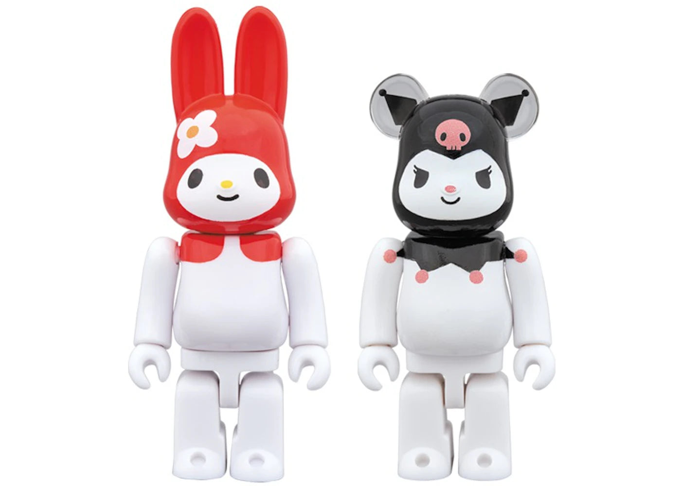 Bearbrick Rabbrick My Melody 100% Set White