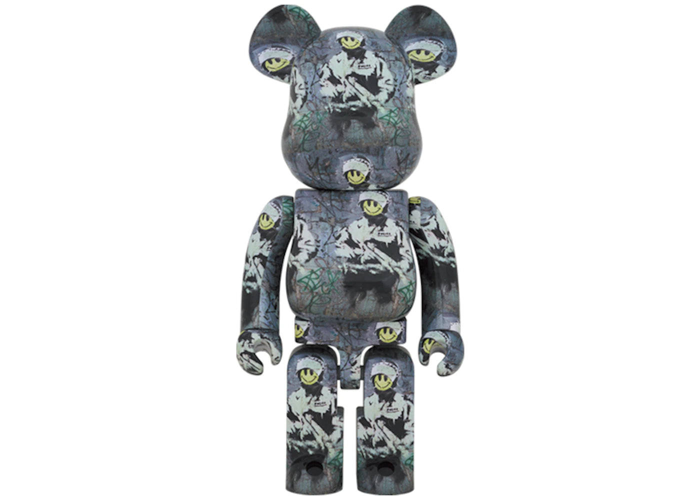 Bearbrick Riot Cop 1000%