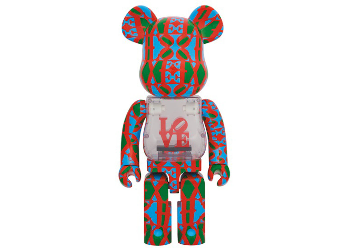 Bearbrick Robert Indiana "LOVE" 1000%