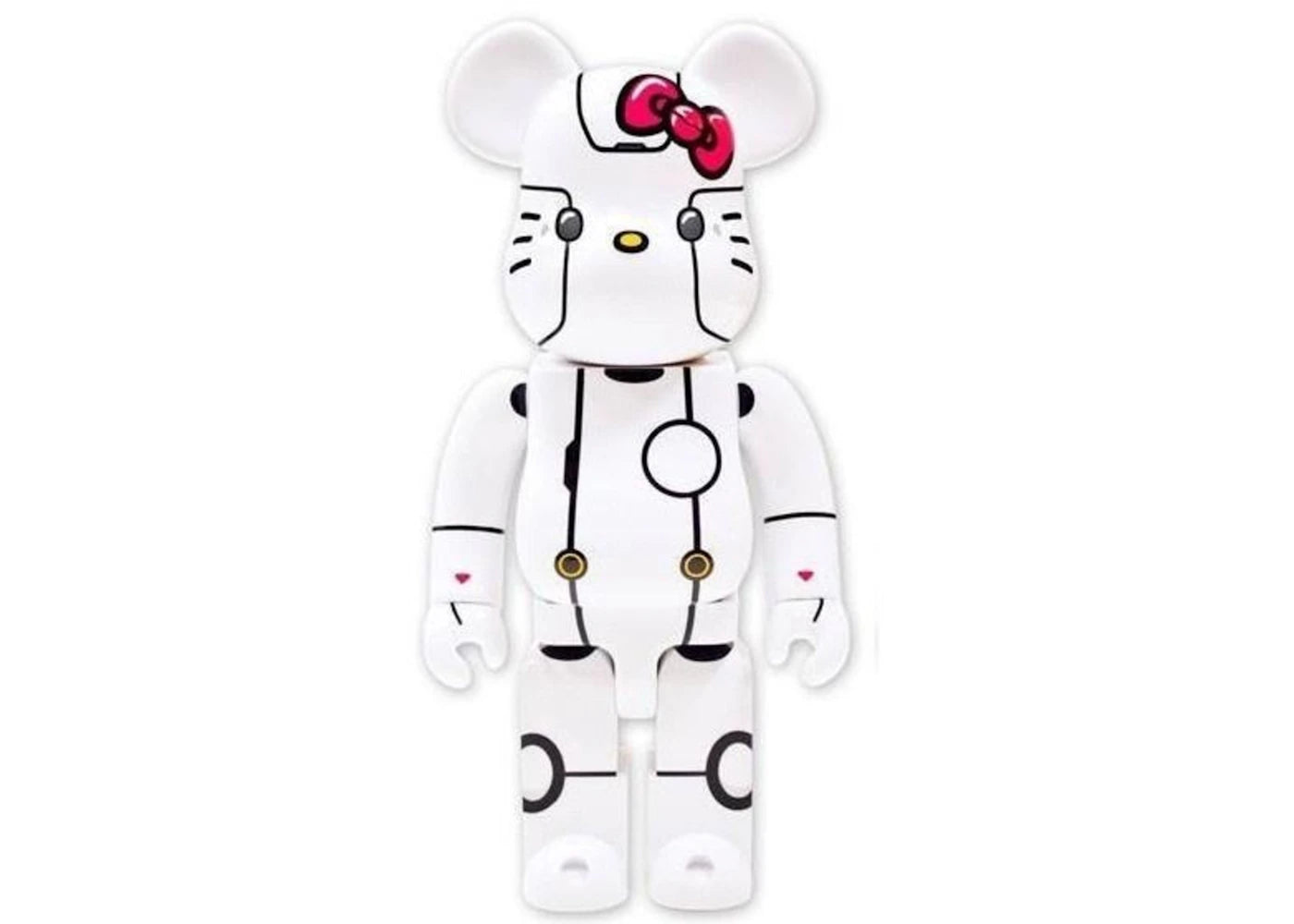 Bearbrick Robot Hello Kitty 1000% White