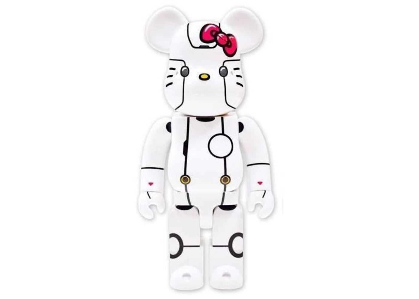 Bearbrick Robot Hello Kitty 400% White