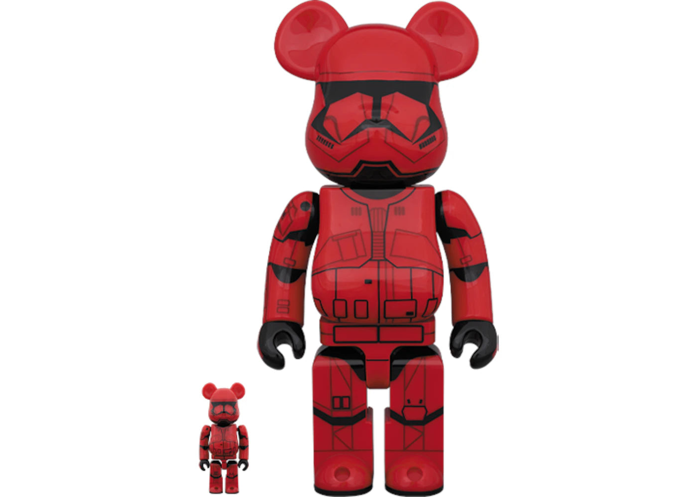 Bearbrick SITH TROOPER (TM) 100% & 400% Set