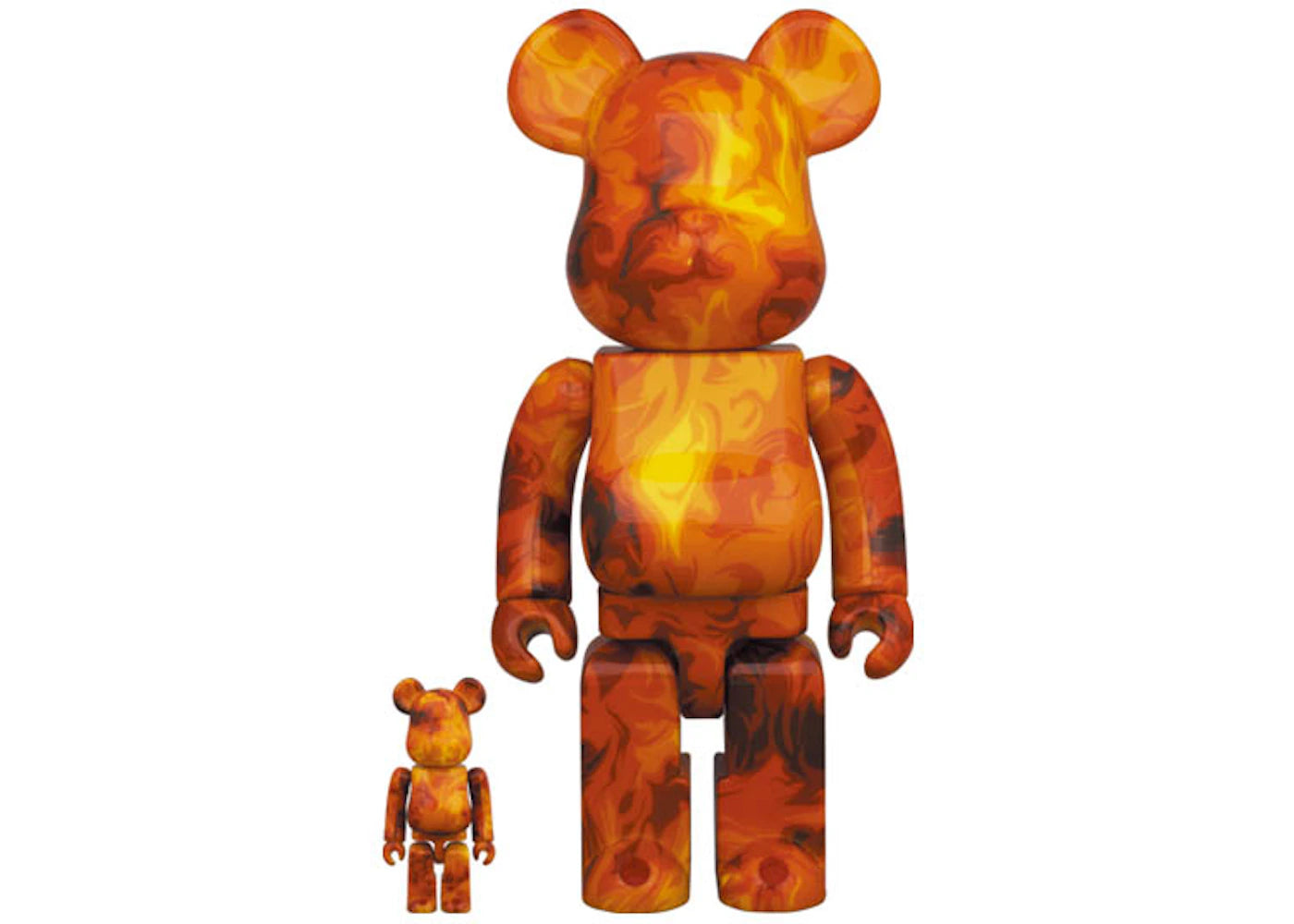 Bearbrick SSUR Fire 100% & 400% Set