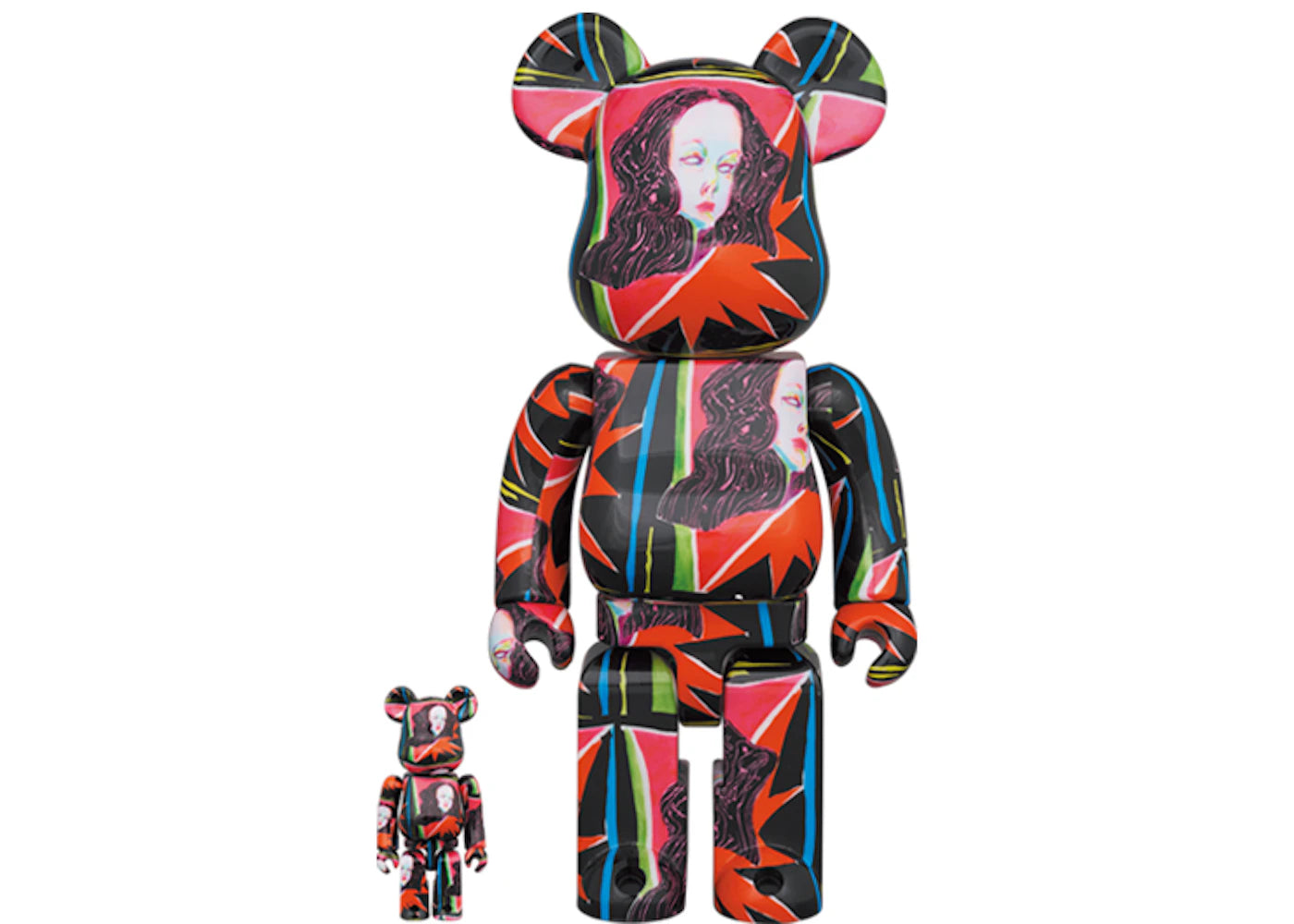 Bearbrick Saiko Otake Goddess 100% & 400% Set