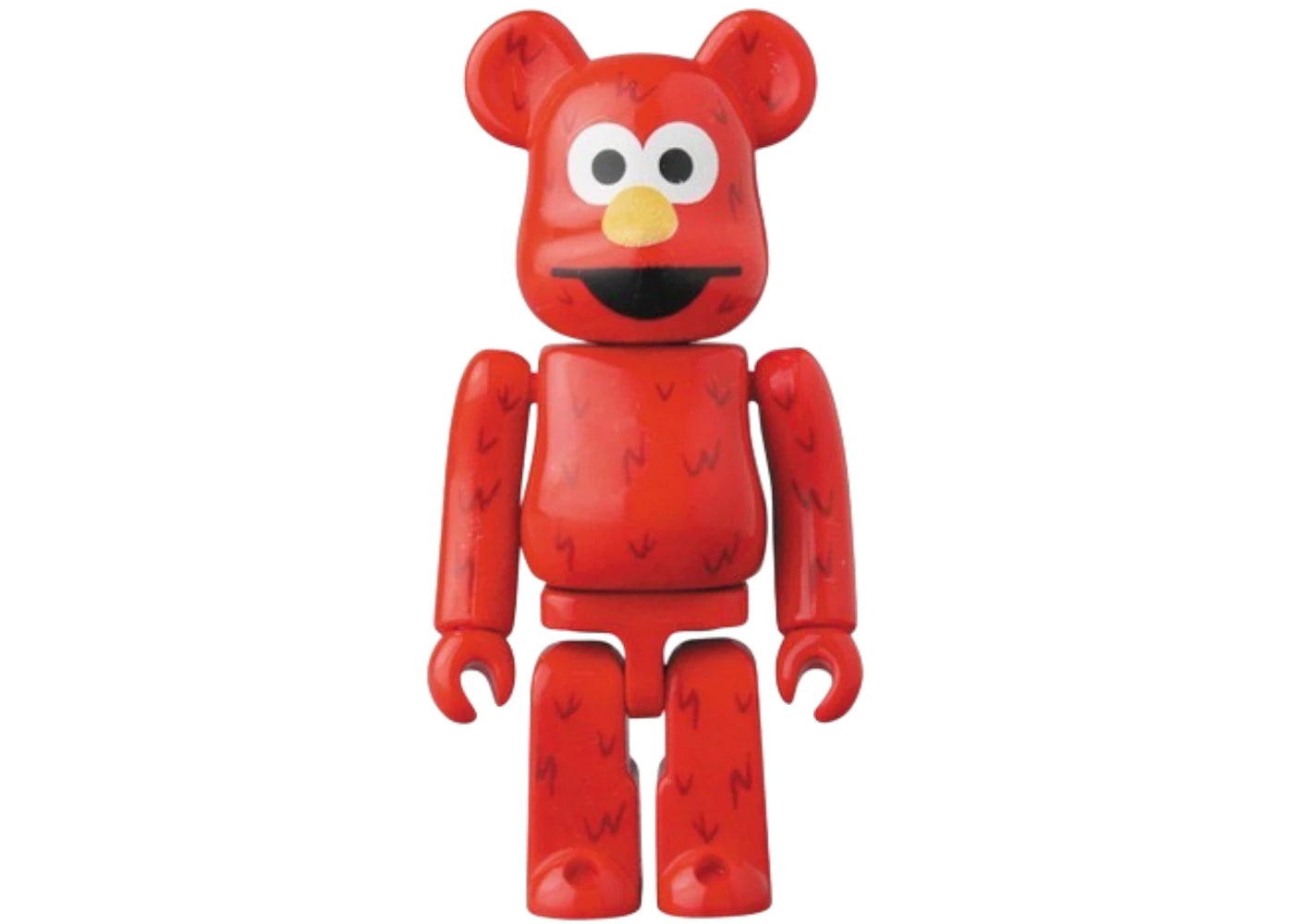 Bearbrick Series 32 Sesame Street Elmo (Opened Blind Box & Card Included) 100%