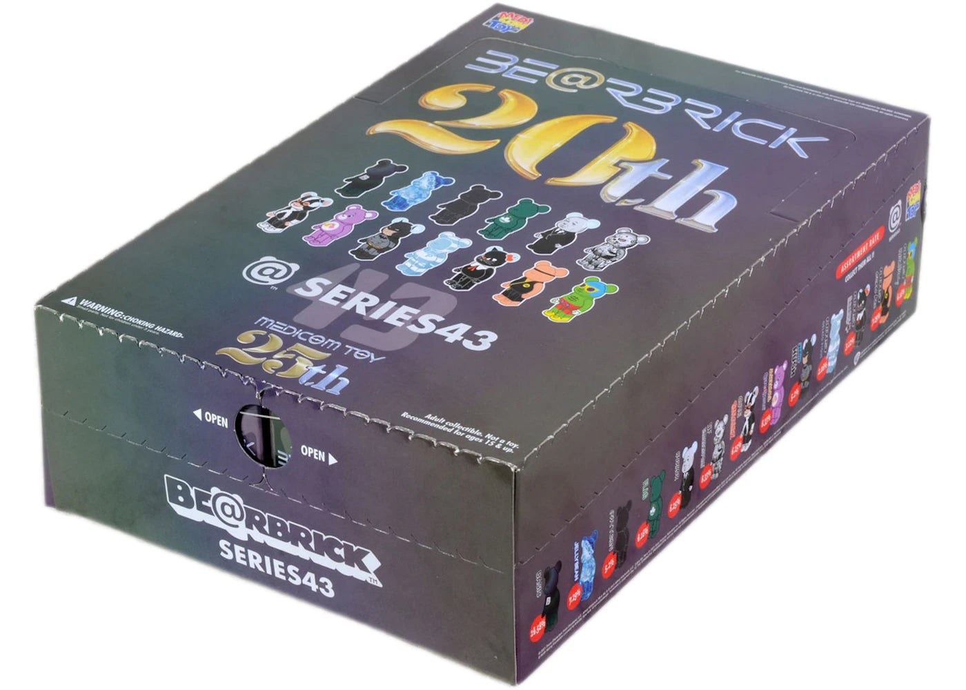 Bearbrick Series 43 Sealed Case 100% (24 Blind Boxes)