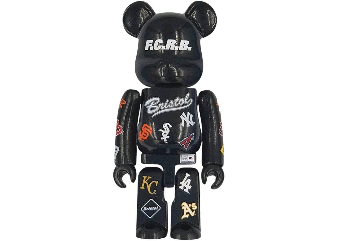 Bearbrick Series 44 F.C.Real Bristol F.C.R.B MLB (Opened Blind Box & Card Included) 100%
