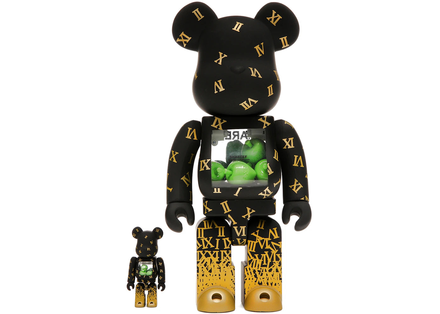 Bearbrick Shareef 3 100% & 400% Set