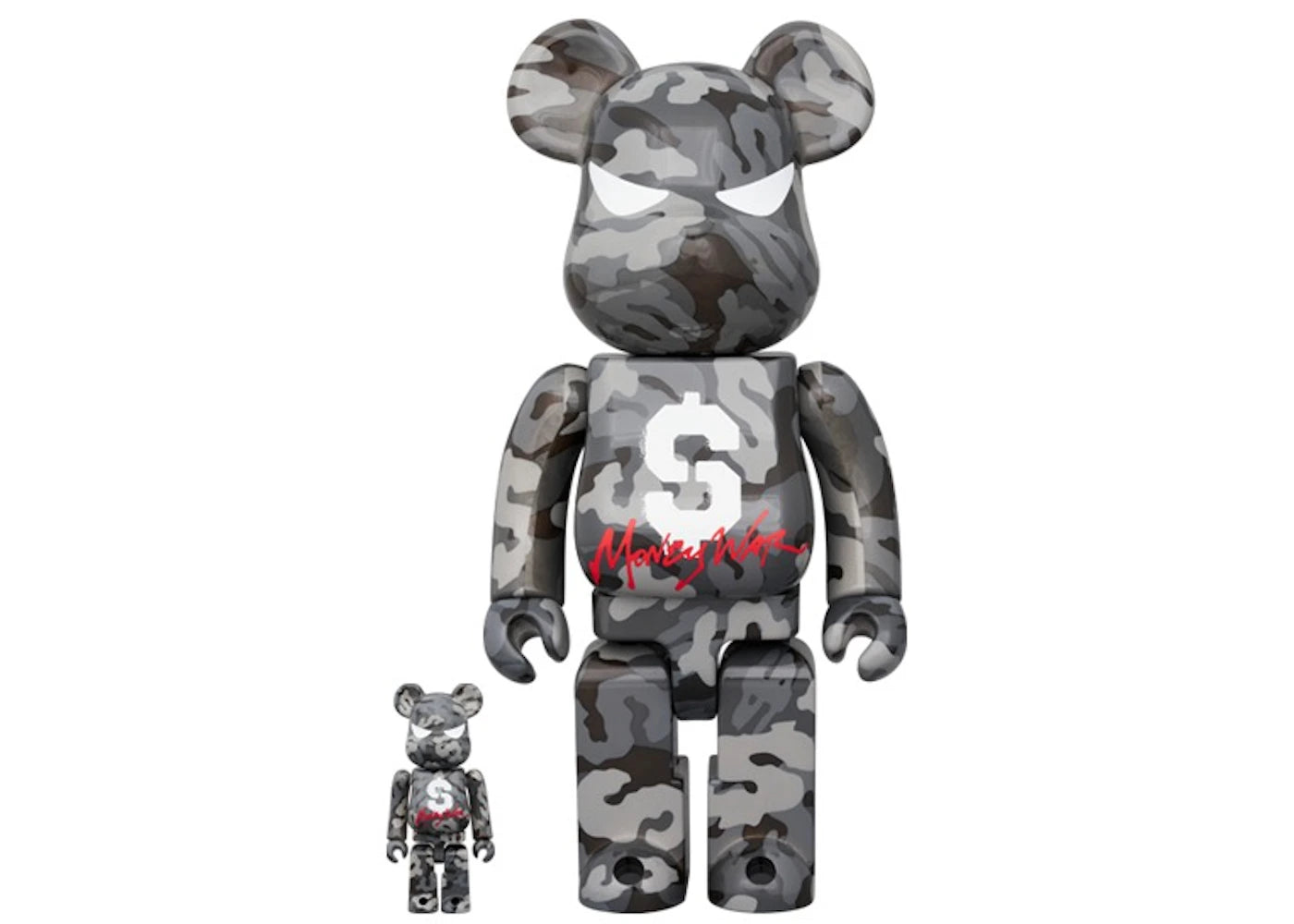 Bearbrick Shoumethemoneyxx 100% & 400% Set