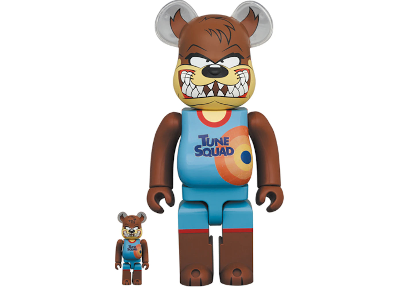 Bearbrick Space Jam: A New Legacy Tasmanian Devil 100% & 400% Set