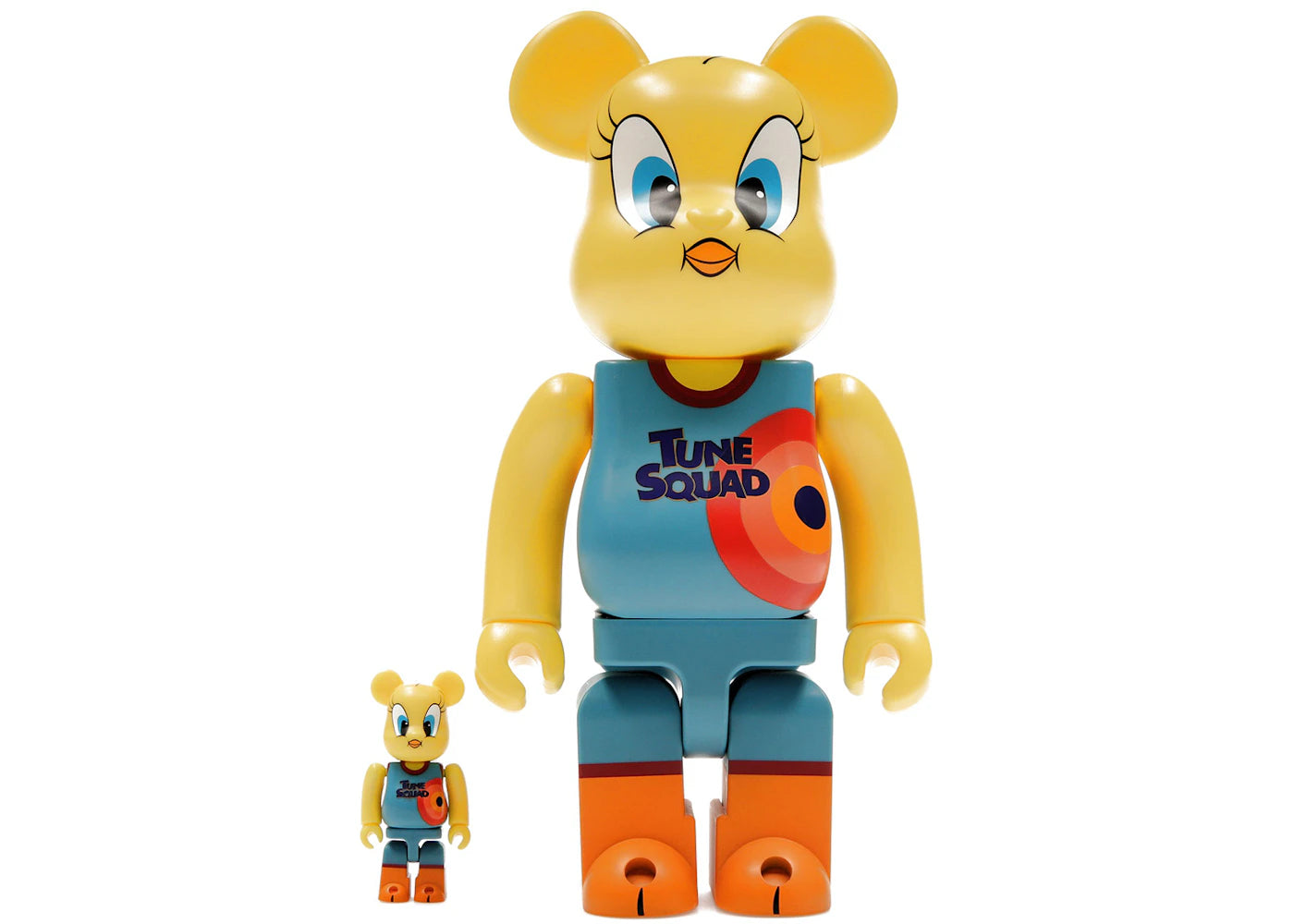 Bearbrick Space Jam: A New Legacy Tweety 100% & 400% Set