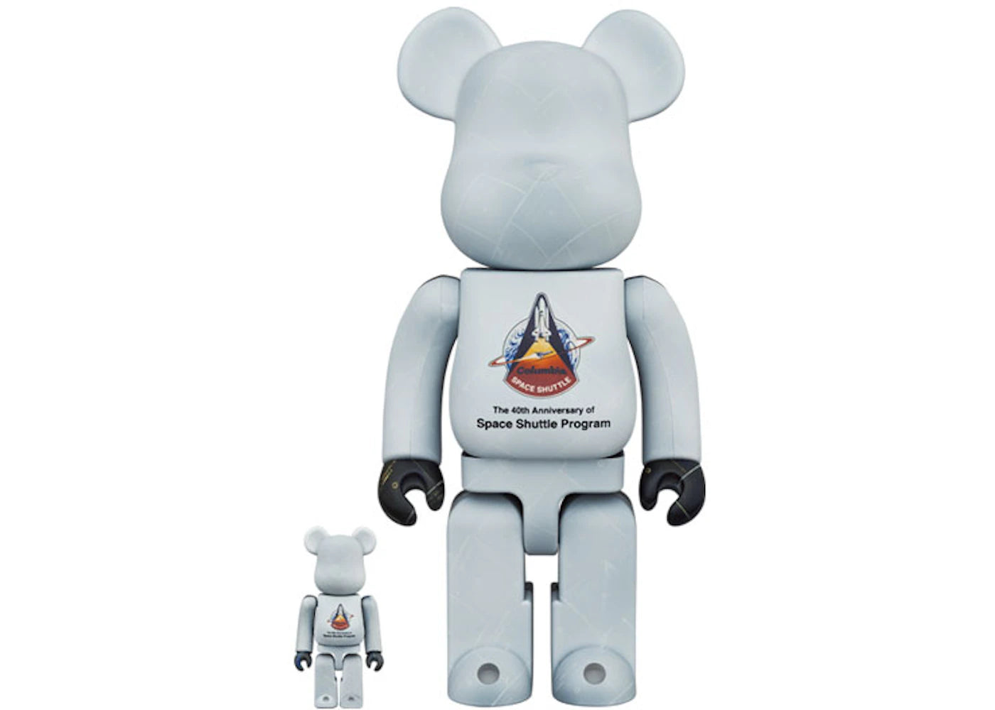 Bearbrick Space Shuttle 100% & 400% Set