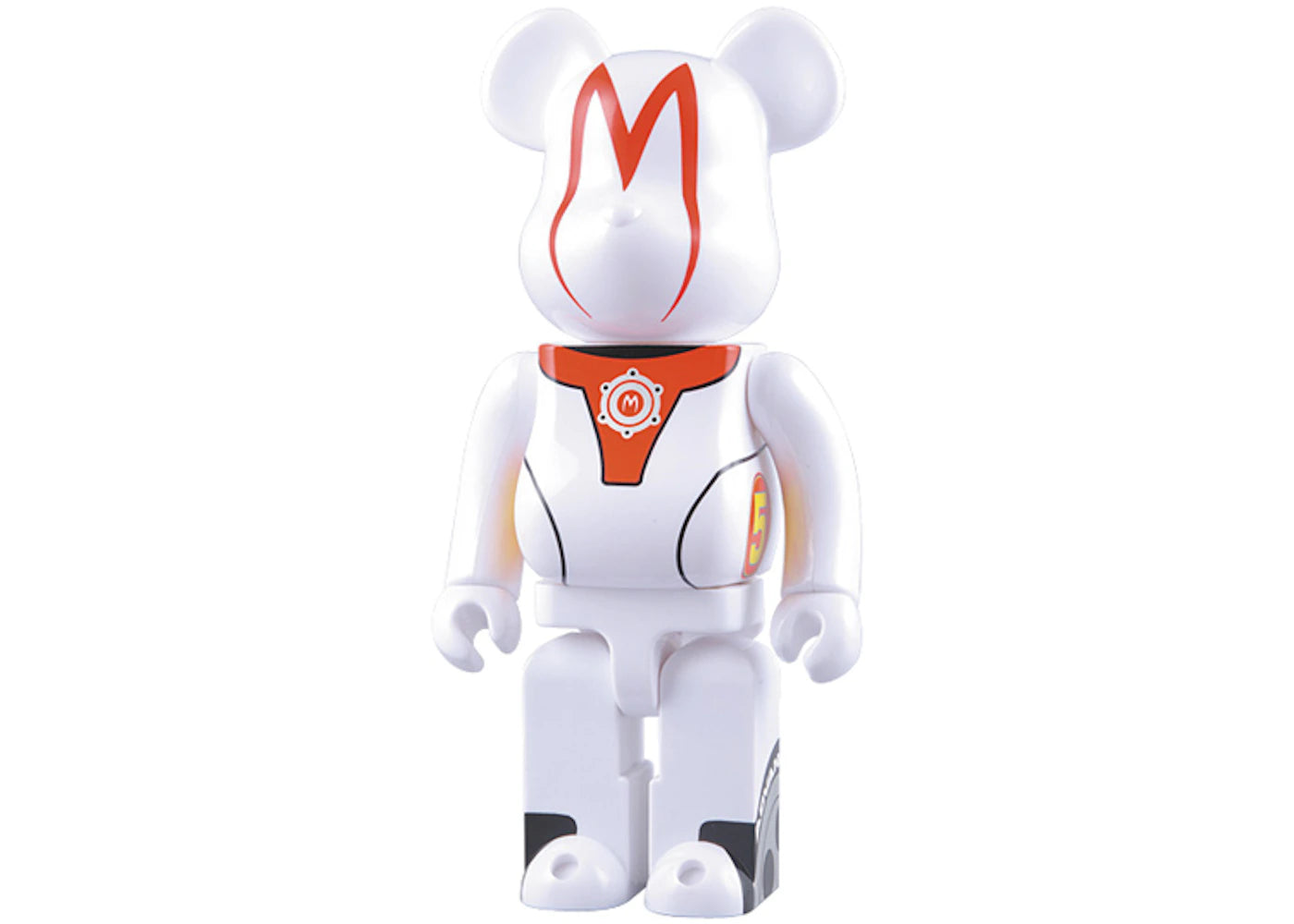 Bearbrick Speed Racer 400% White