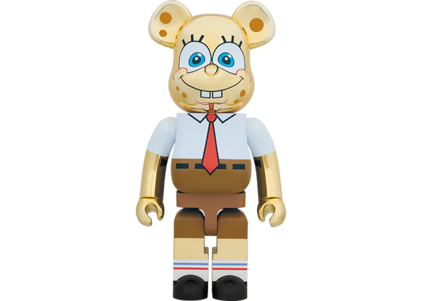 Bearbrick Spongebob Gold Chrome 1000% Gold