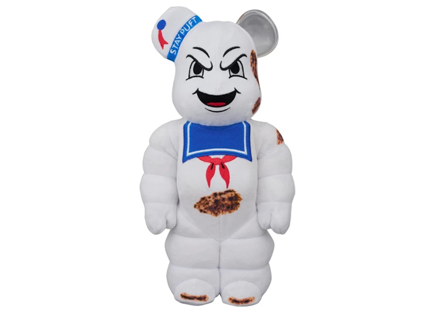 Bearbrick Stay Puft Marshmallow Man Angry Face Costume Ver. 400%