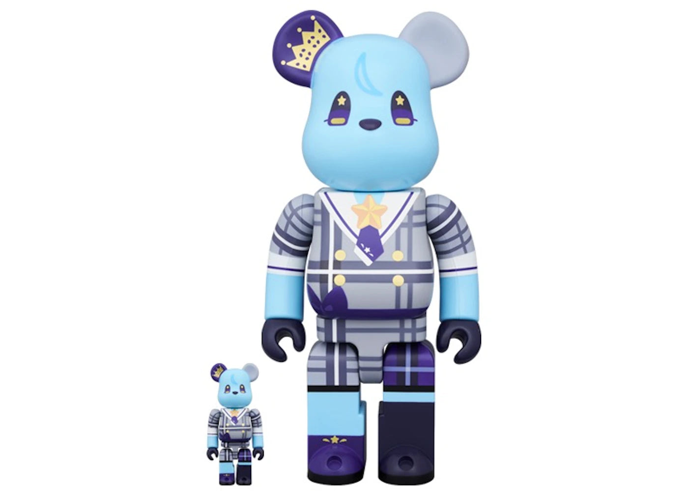 Bearbrick Suisei Hoshimachi 100% & 400% Set