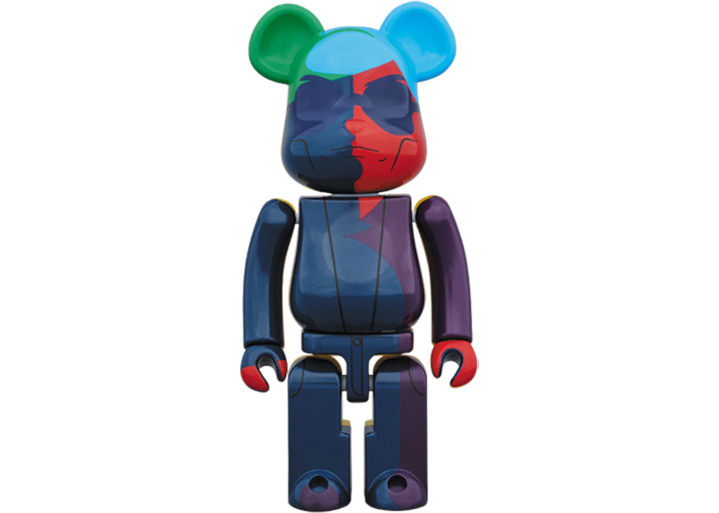 Bearbrick Superalloy Andy Warhol Silk Screen Ver. 200% Multi