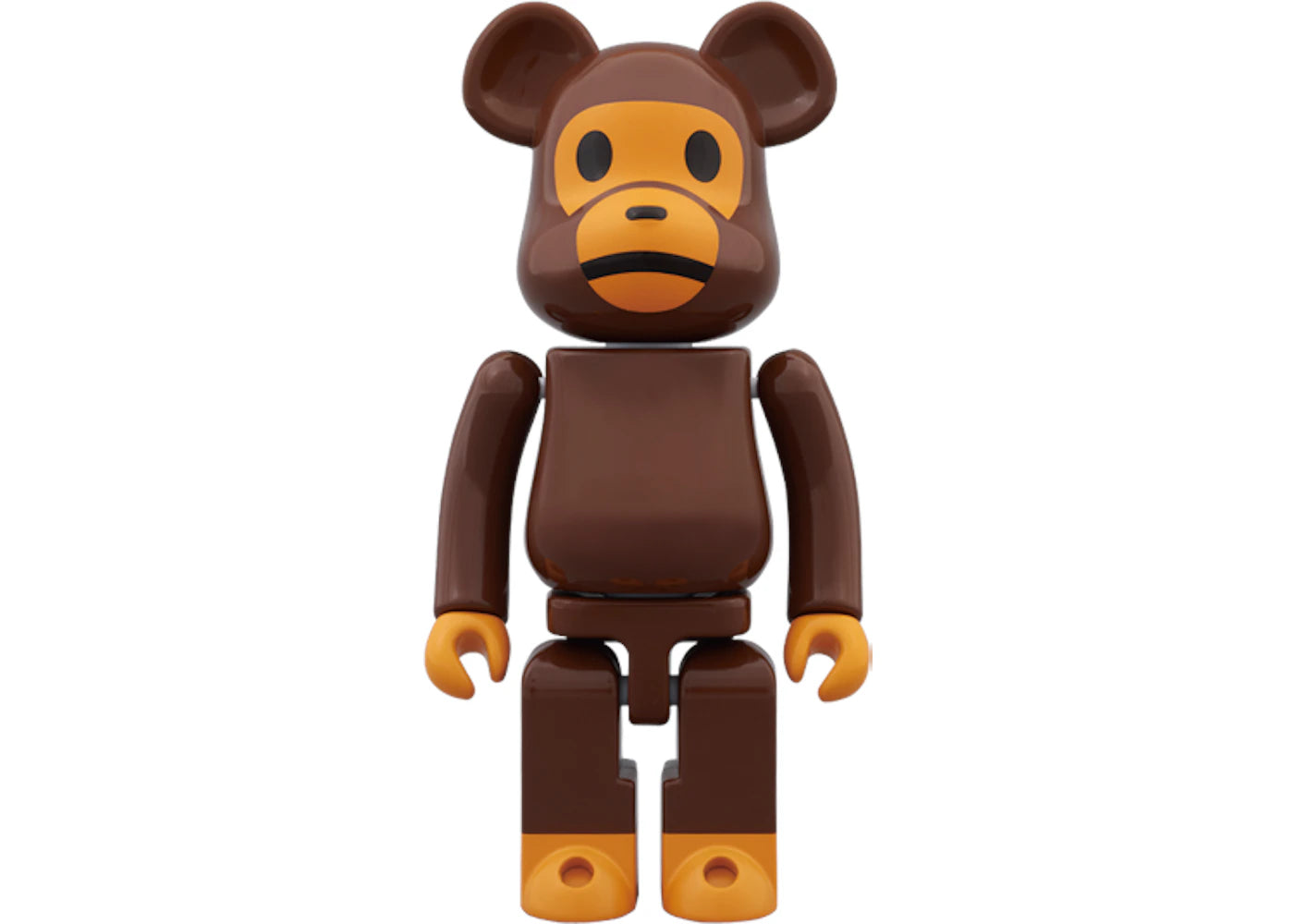 Bearbrick Superalloy Baby Milo (R) 200% Brown