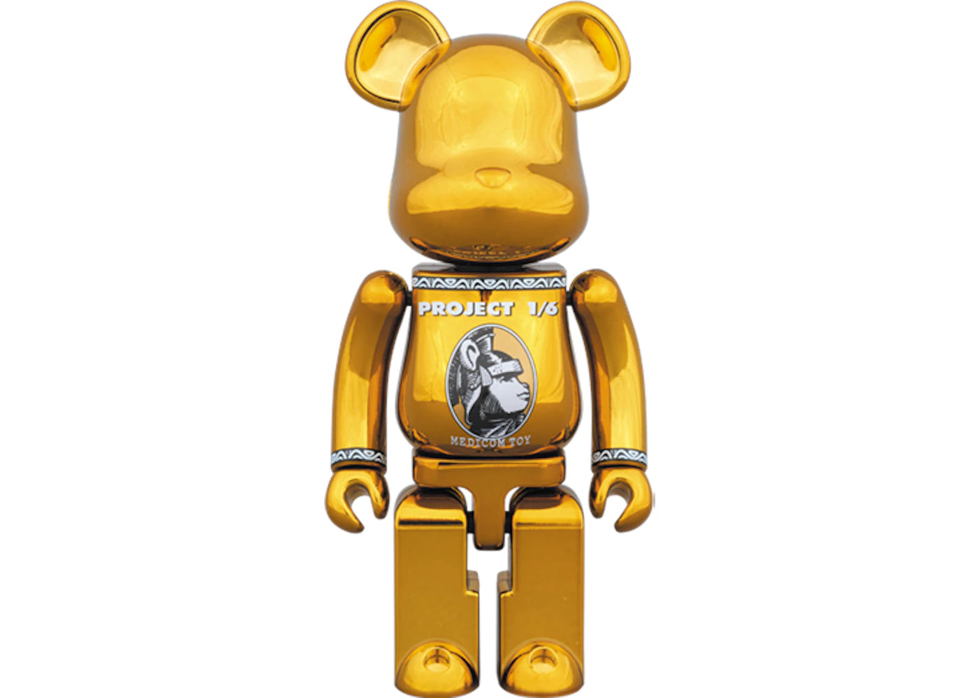 Bearbrick Superalloy CENTURION 200% Gold