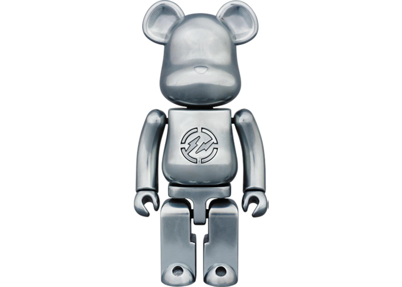 Bearbrick Superalloy Fragment 200% Silver