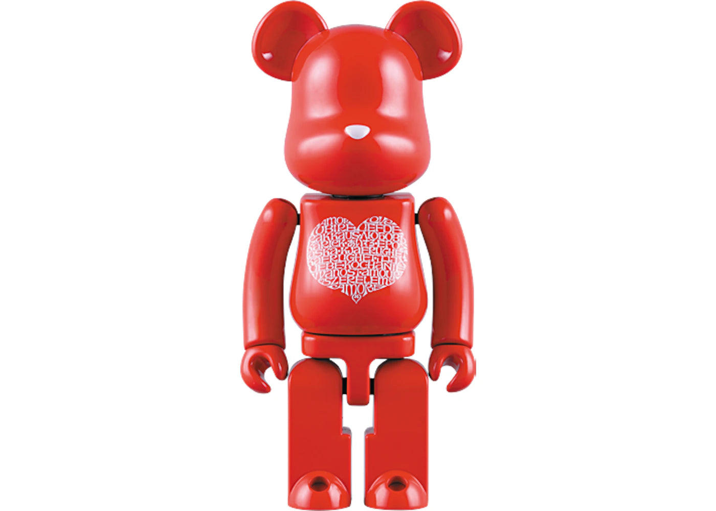 Bearbrick Superalloy International Love Heart 200%