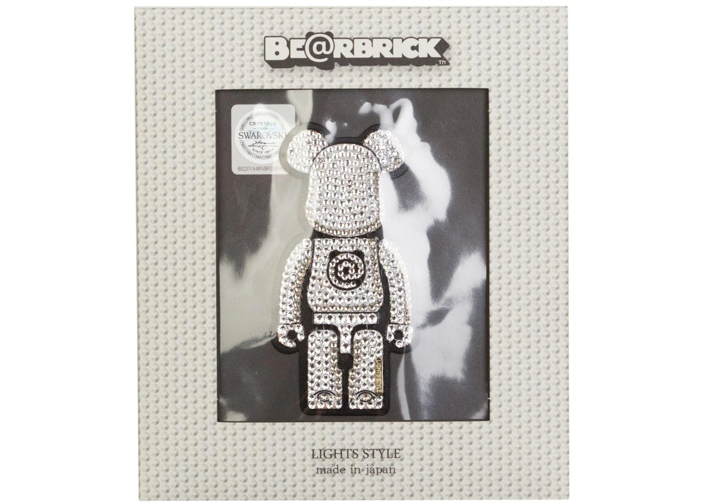 Bearbrick Swarovski Lights Style Decoration Sticker