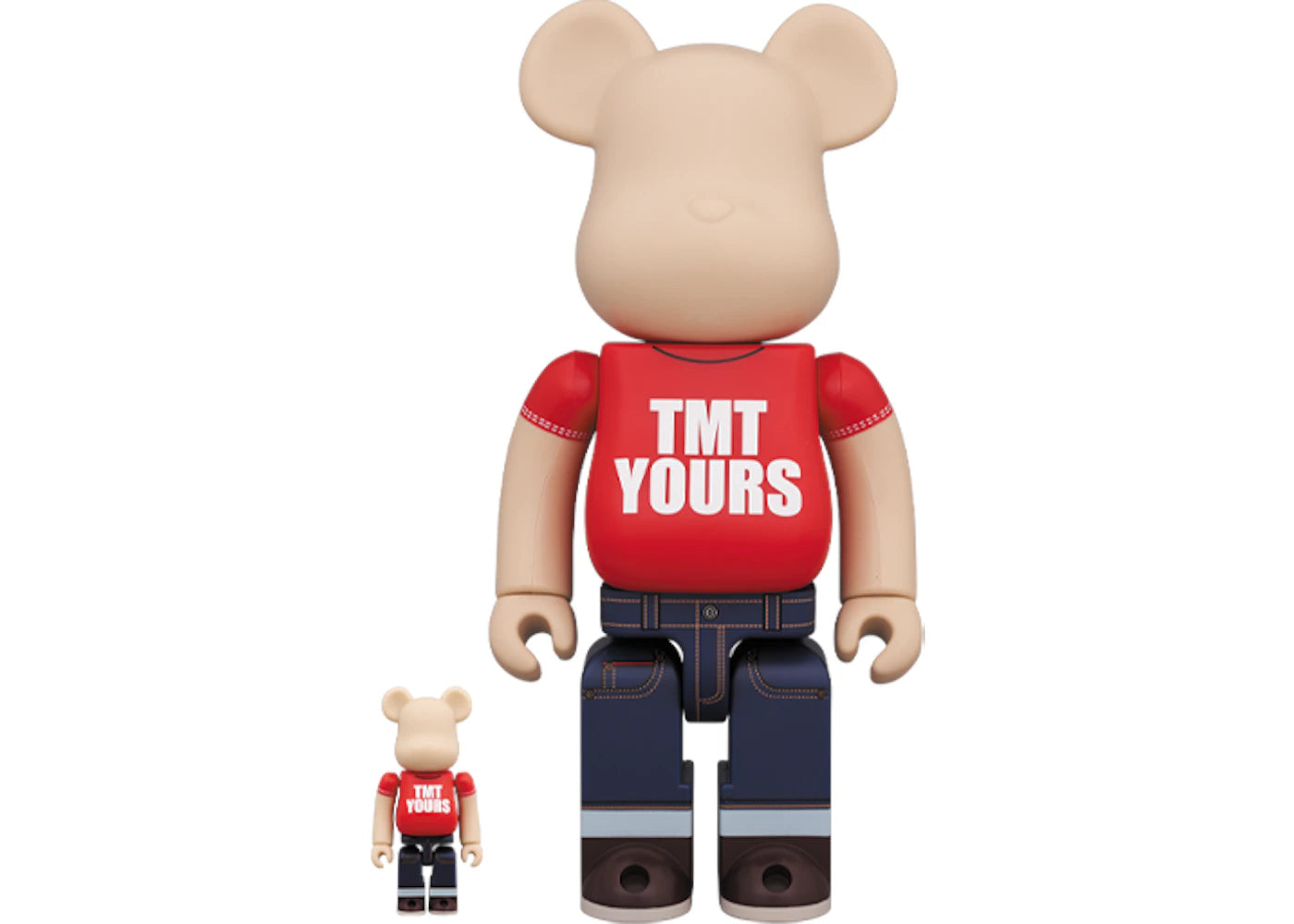 Bearbrick TMT 20th Anniv. Ver. 100% & 400% Set