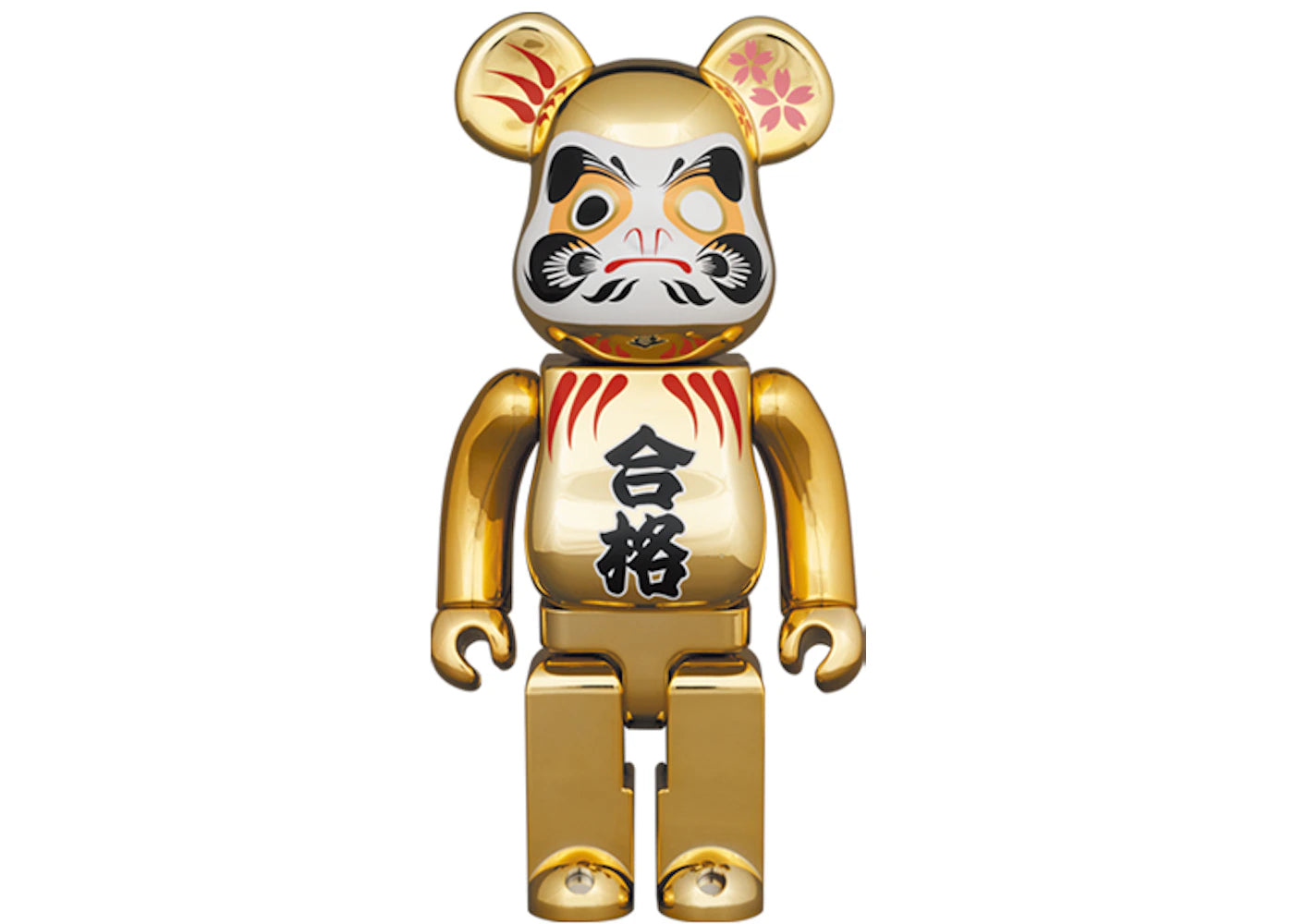 Bearbrick Tatsuma Pass 2 400% Gold Plated