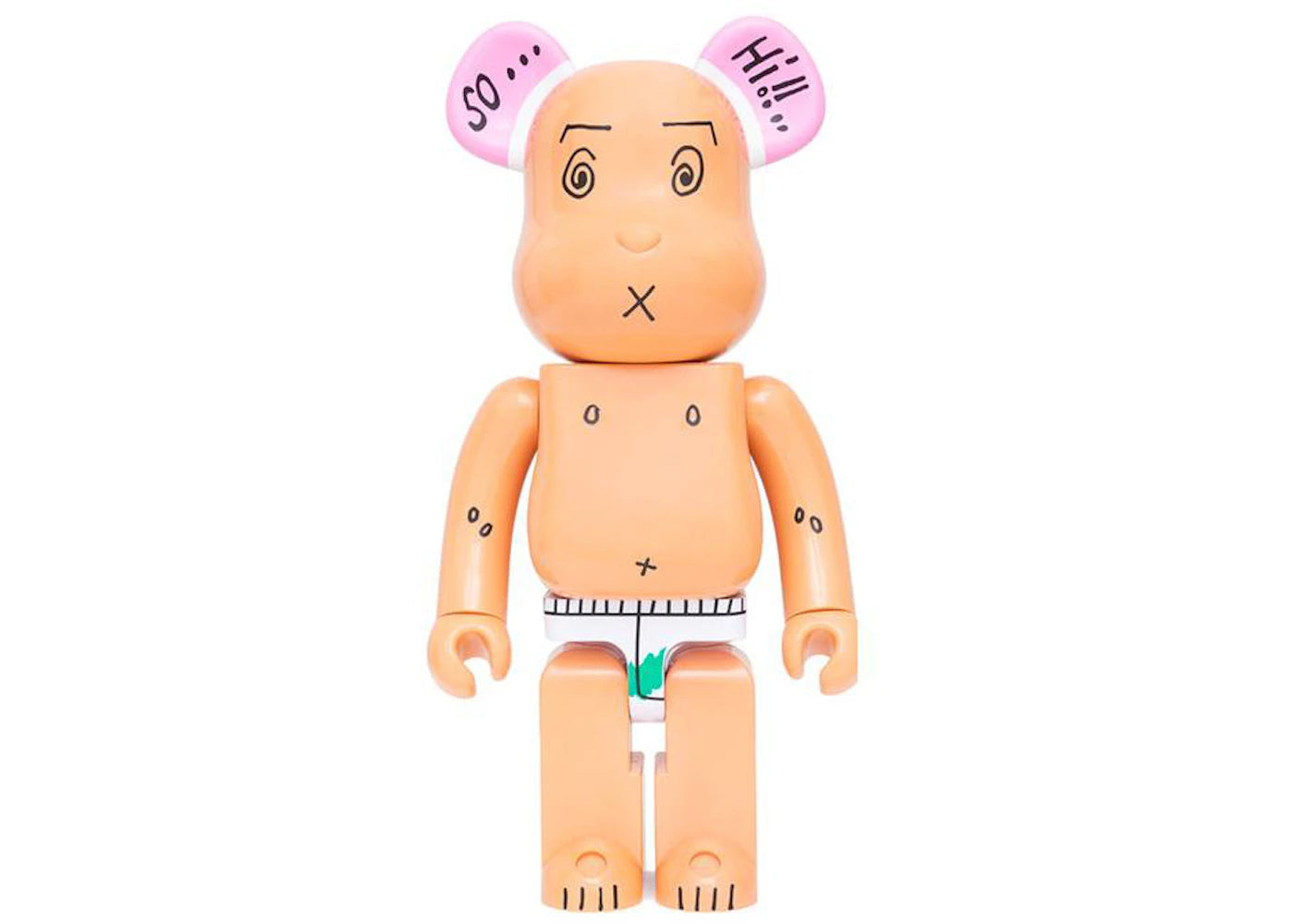 Bearbrick The 3125C x OBJECTIVE x Medicom Toy “EDC” Edison Chen Clot 1000%