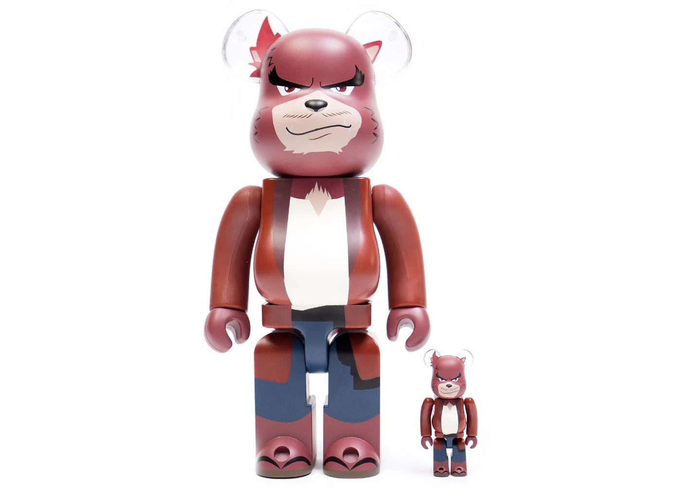 Bearbrick The Boy And The Beast Kumatetsu 100% & 400% Set