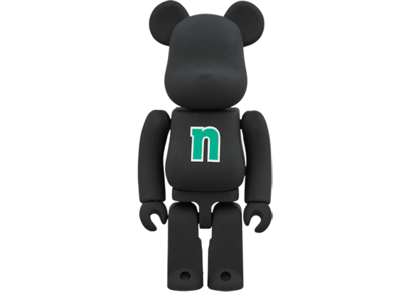 Bearbrick The Conveni (Letter N Green) 100% Black