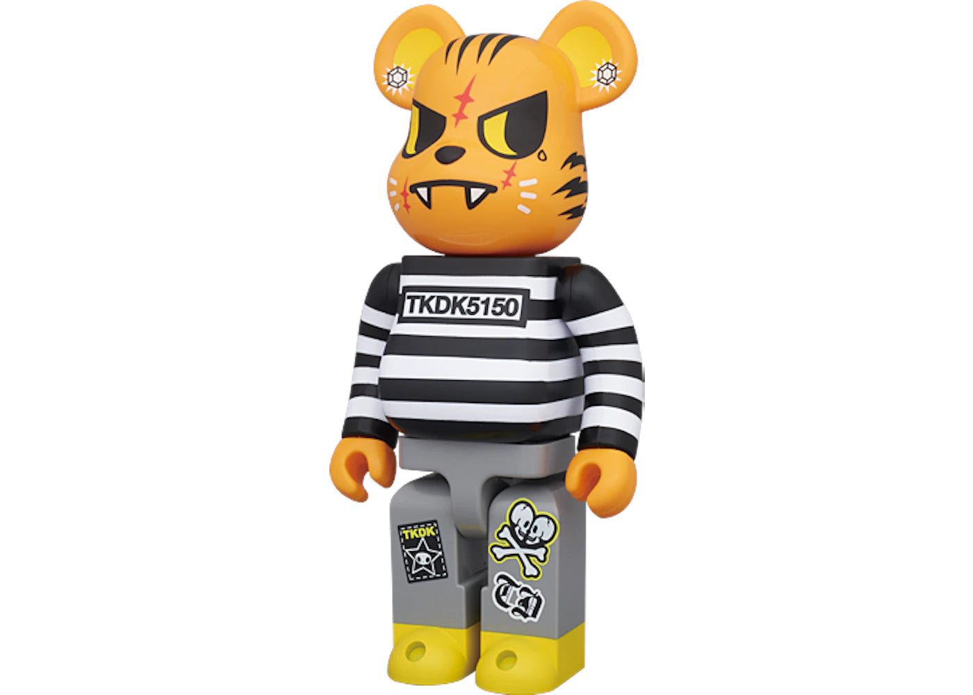 Bearbrick Tokidoki Tiger 400% Multi