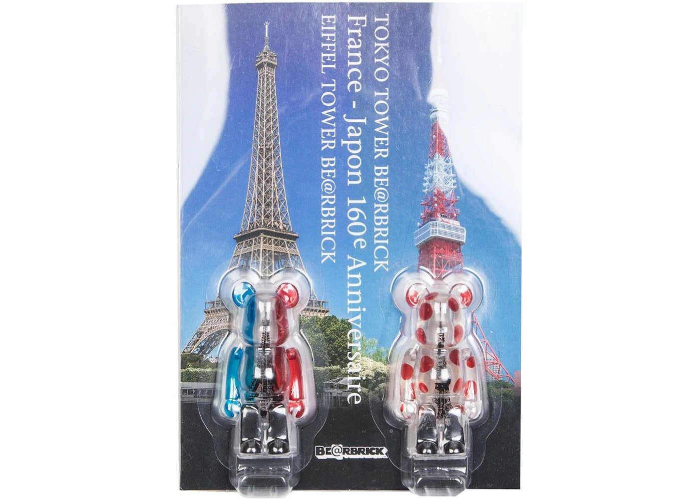 Bearbrick Tokyo Tower And Eiffel Tower Twin Tower Pack 100% Set