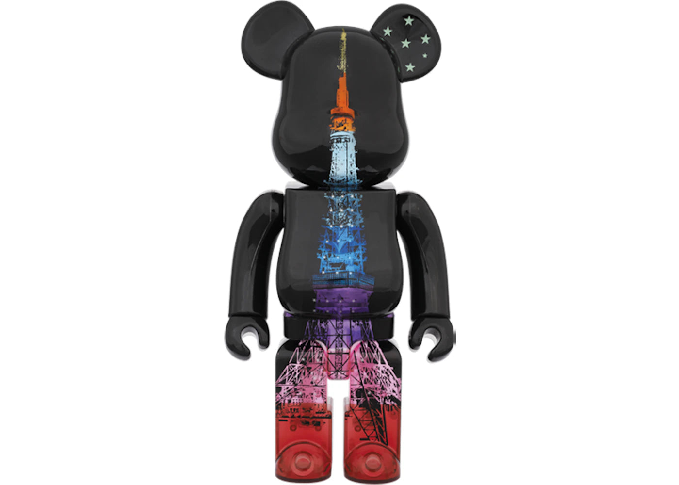 Bearbrick Tokyo Tower Diamond Veil 400% Black