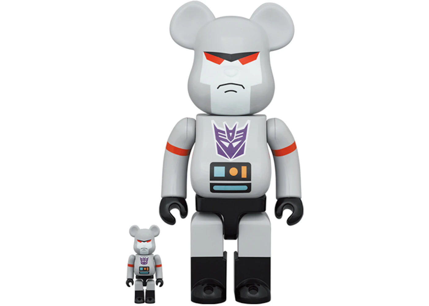 Bearbrick Transformers Megatron 100% & 400% Set