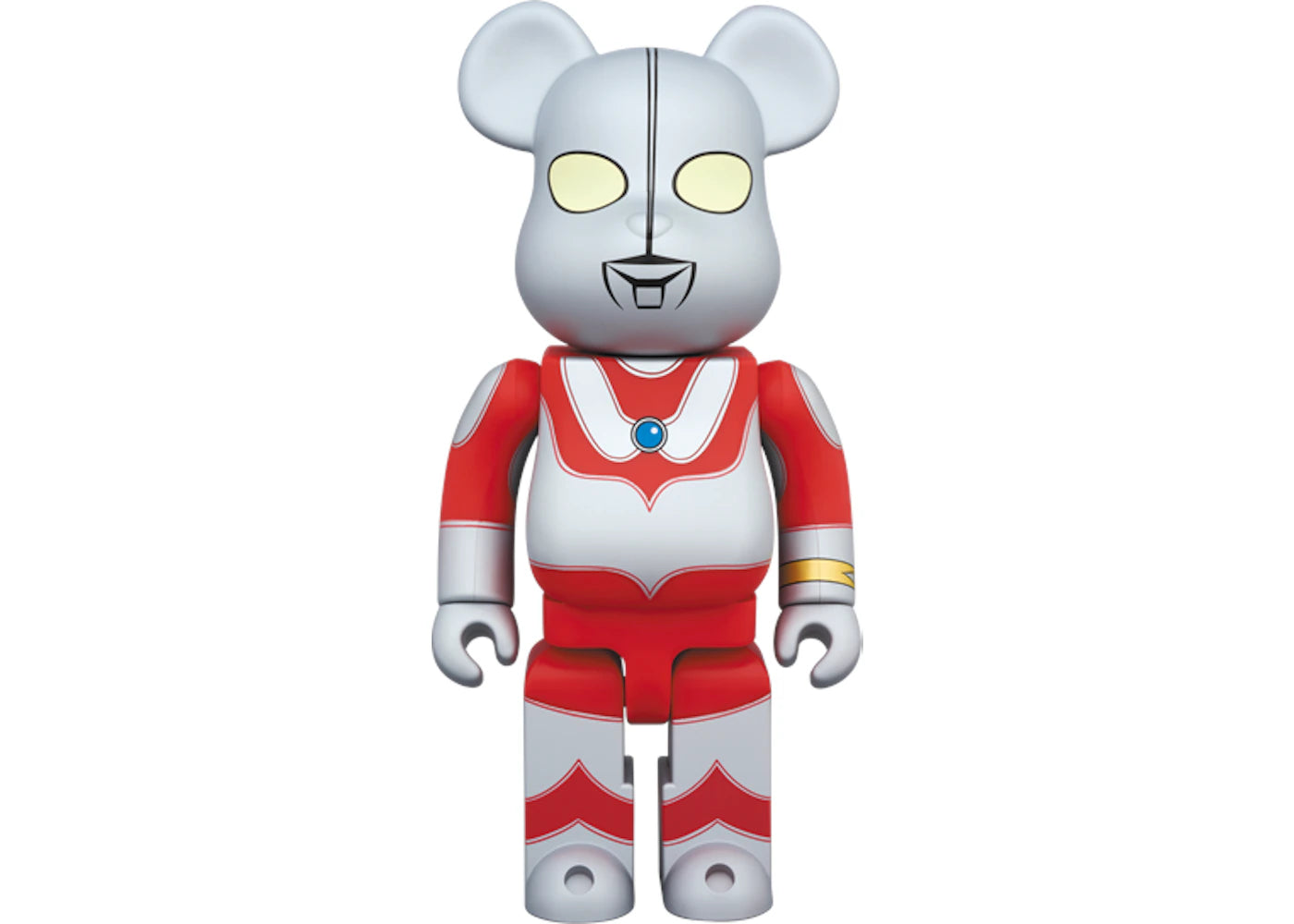 Bearbrick Ultraman Jack 400% Red/Grey