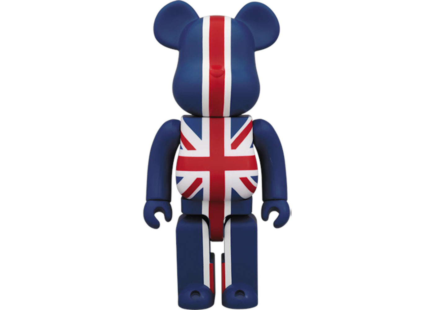 Bearbrick Union Jack 400% Blue