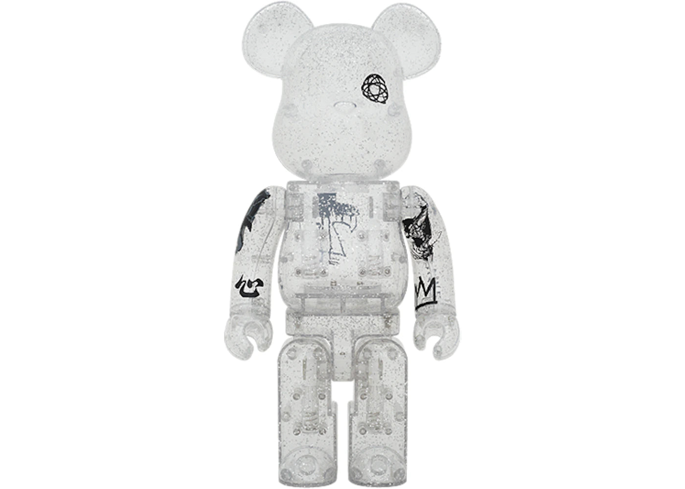 Bearbrick Unkle (Clear) 400% Translucent