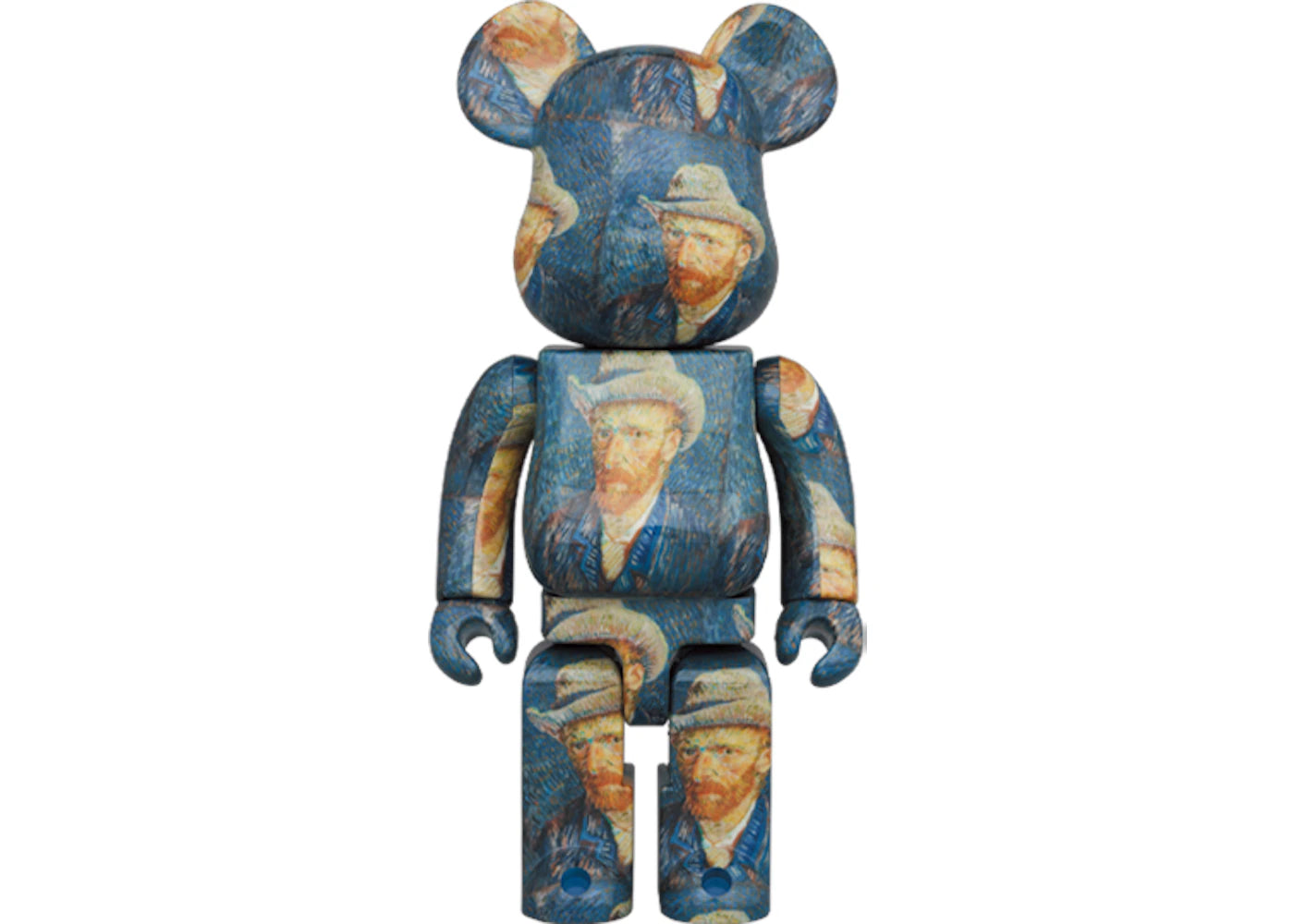 Bearbrick Van Gogh Museum Self Portrait 1000%