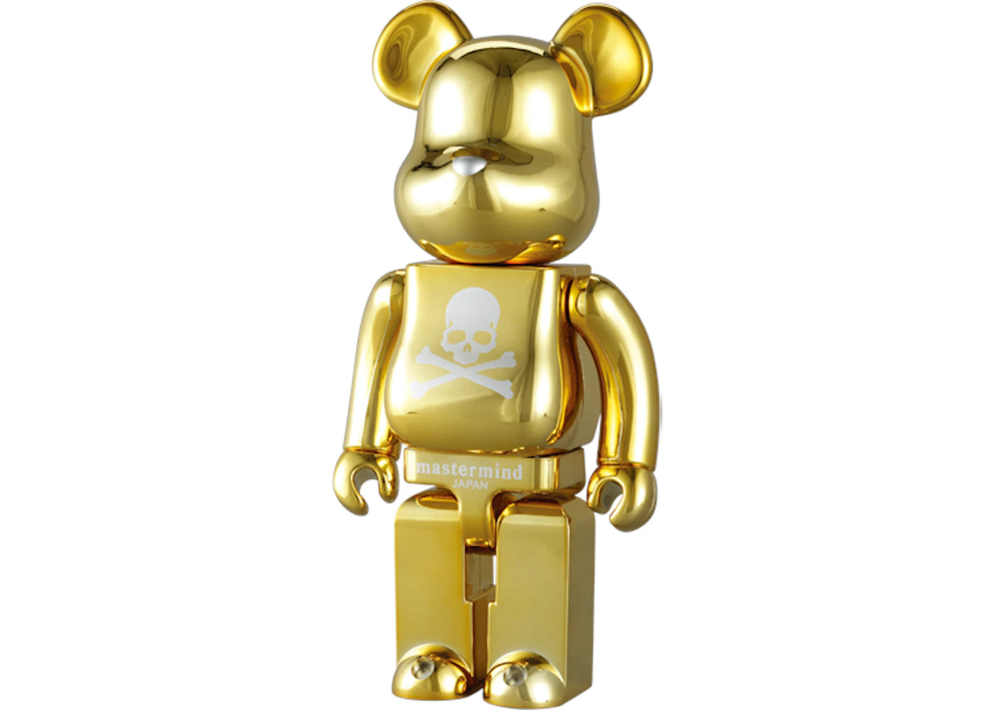 Bearbrick WORLD WIDE TOUR mastermind JAPAN 400% Gold