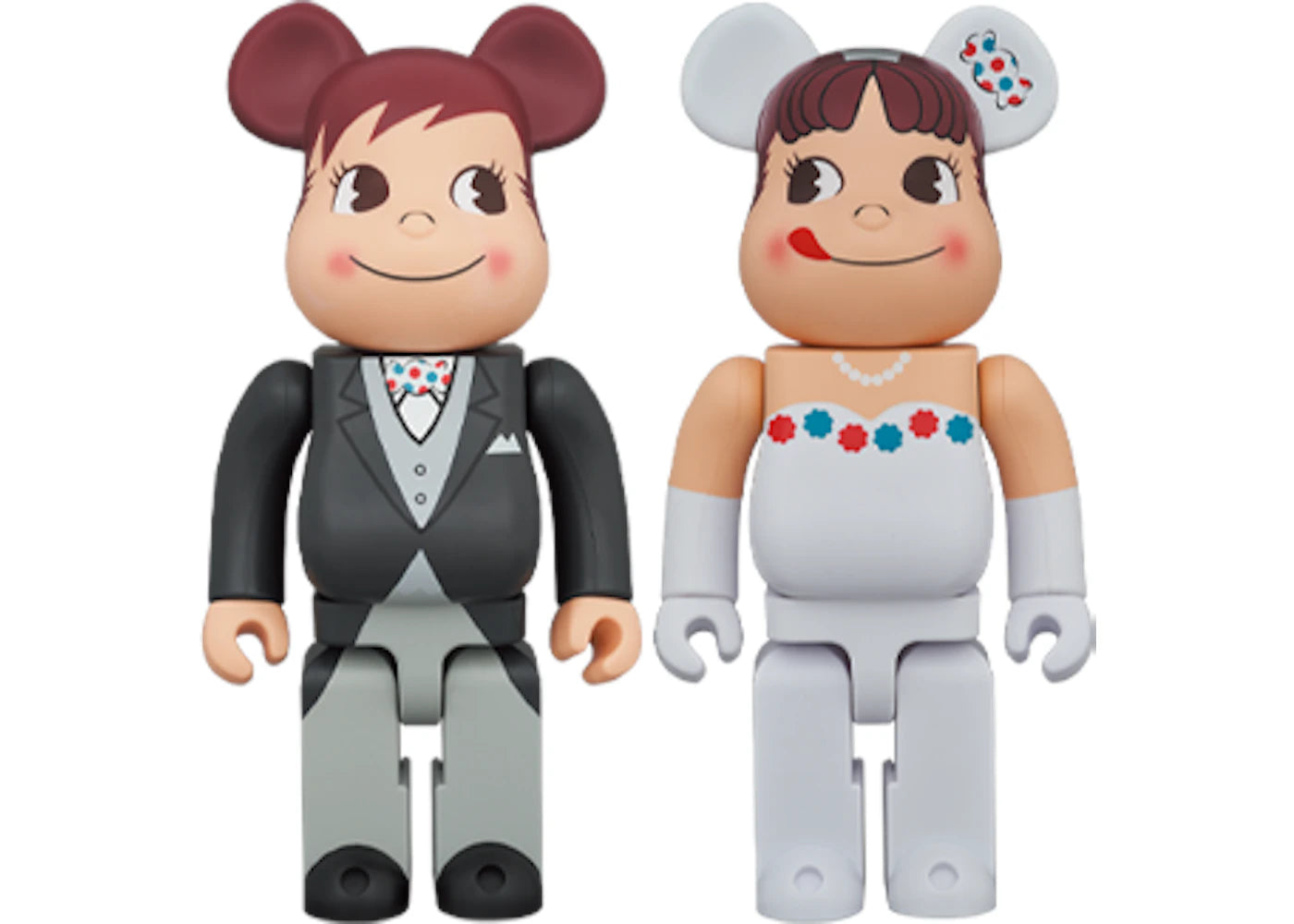 Bearbrick Wedding Peko & Poco 400% Set