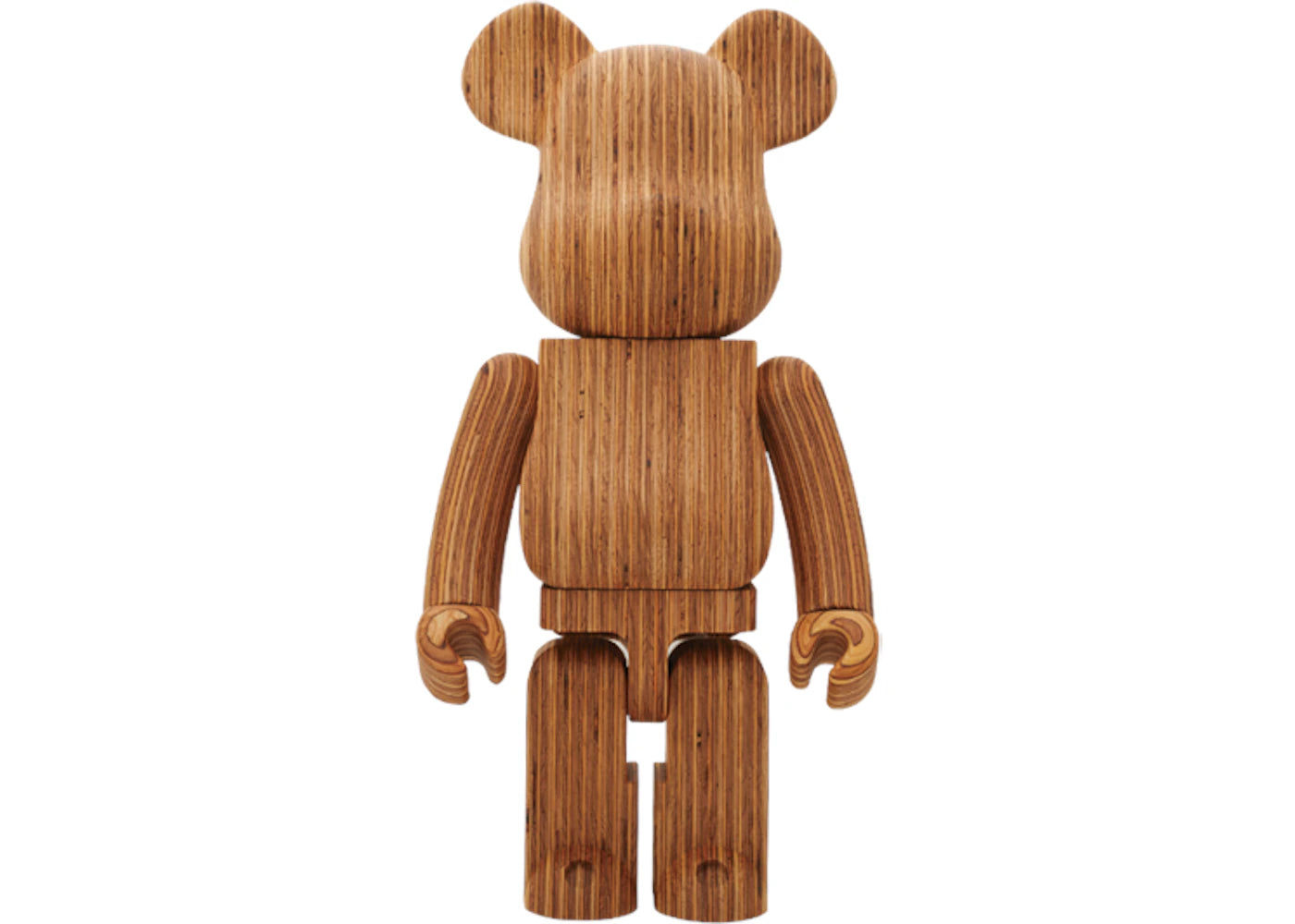 Bearbrick World Wide Tour 2 Karimoku 1000% Wood