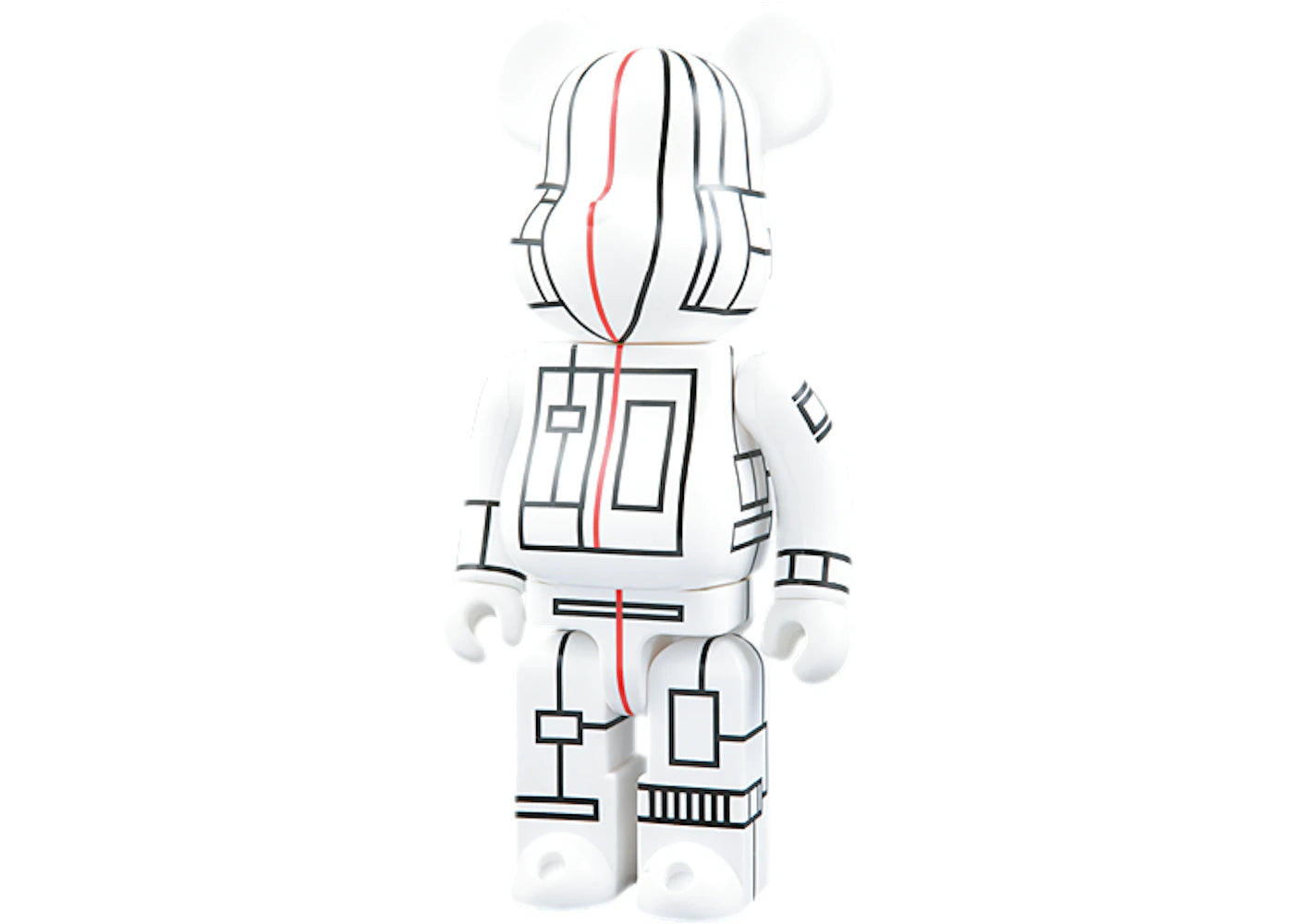 Bearbrick World Wide Tour Futura 400% White