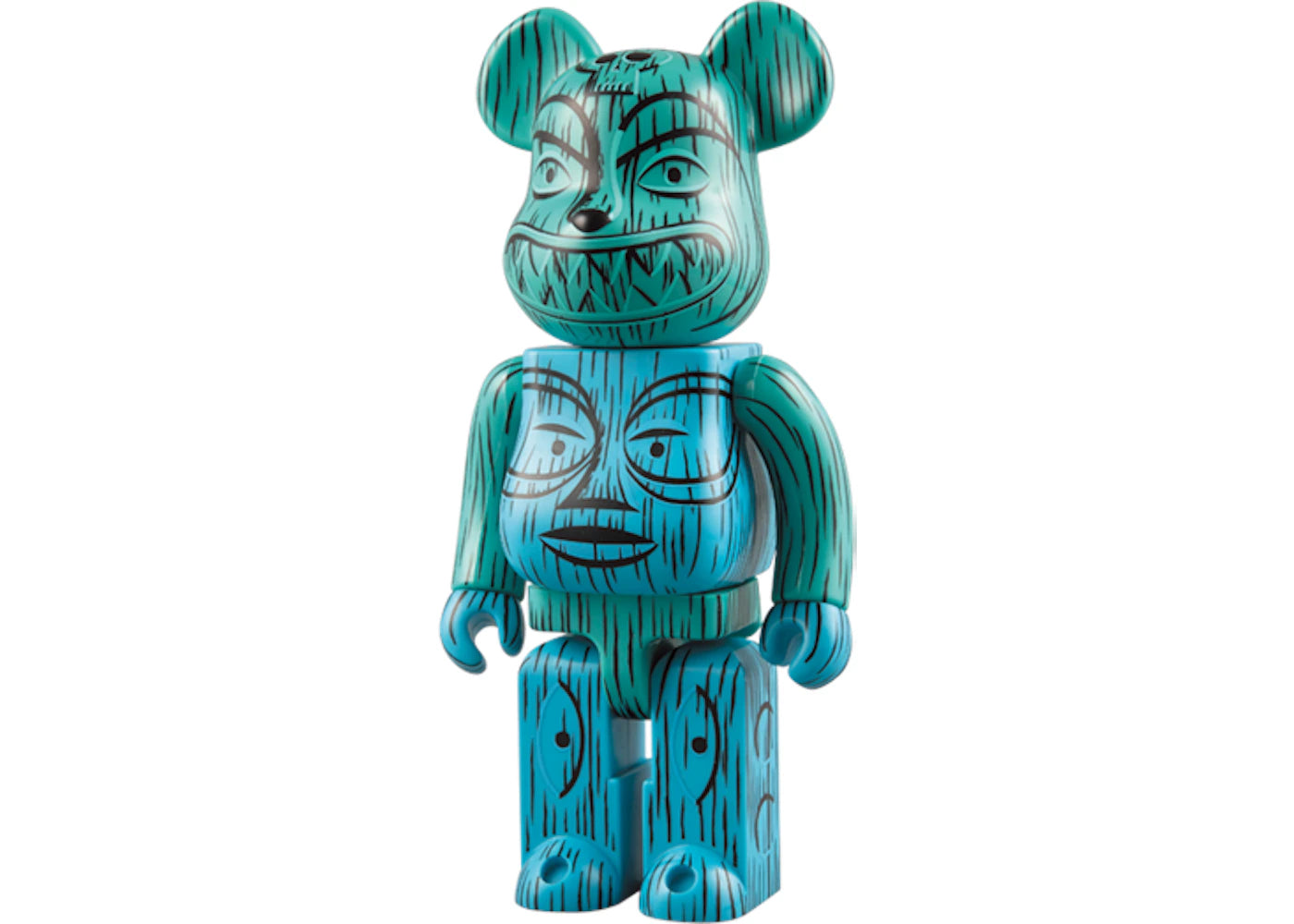 Bearbrick World Wide Tour Shag 400% Blue